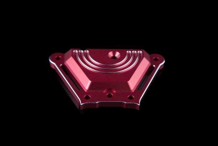King Motor Billet Alloy Front Top Chassis Brace Red