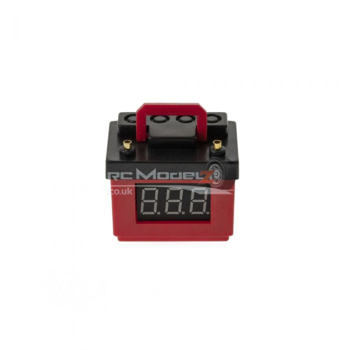 Scale Car Battery Low Voltage Alarm Red