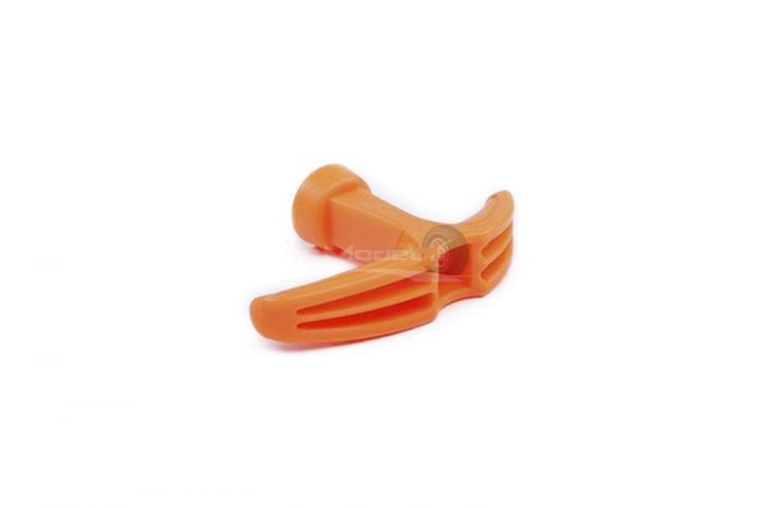Ergonomic Pull Starter Handle Orange