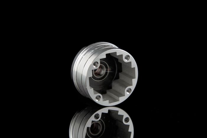 FID Racing 5ive-T KM X2 Diff Case with Bearing - SILVER
