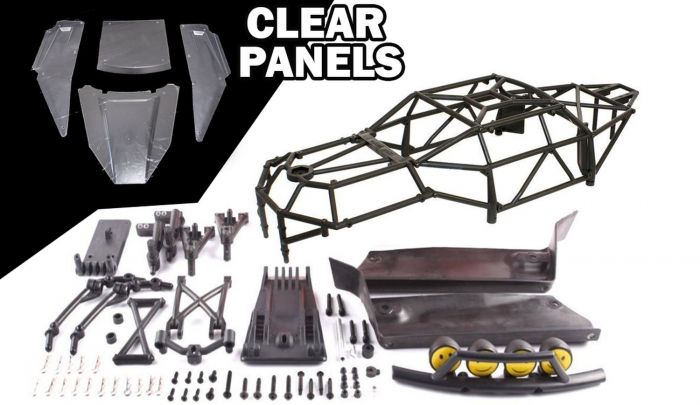 Storm Nylon Roll Cage with 'Clear' Body Panels