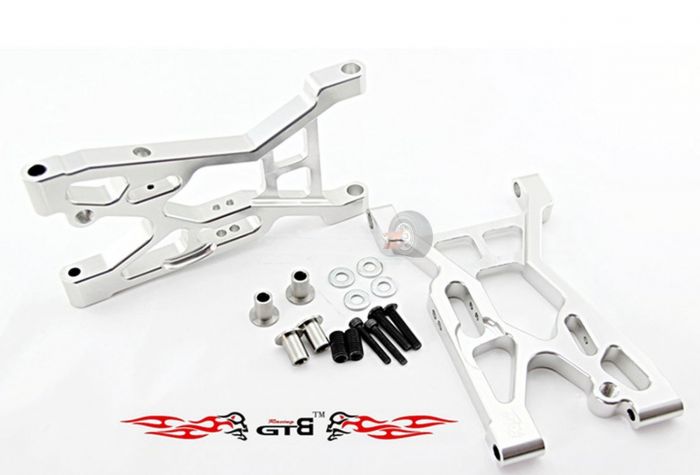 GTB Racing Alloy Front Suspension Arms - KM X2/LOSI 5T & 30DNT