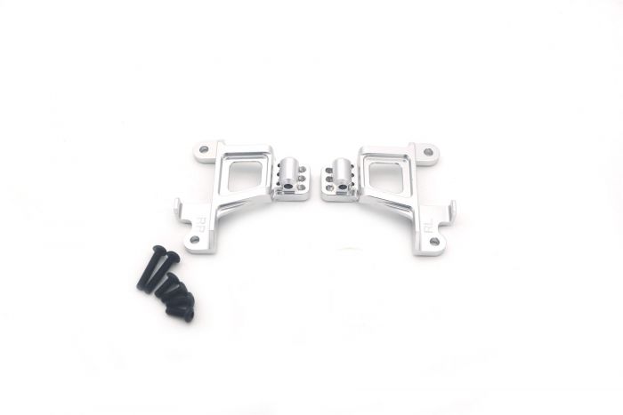 Atop RC Traxxas TRX-4 Alloy Rear Shock Towers - Silver