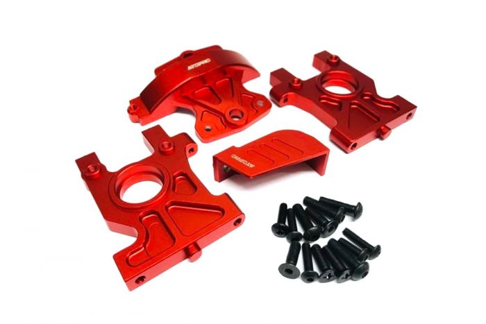 ATOP RC Center Diff Mount DBXL 2.0 - Red