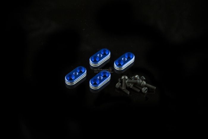 GTB's Losi 5ive-T Swaybar Clamps Blue
