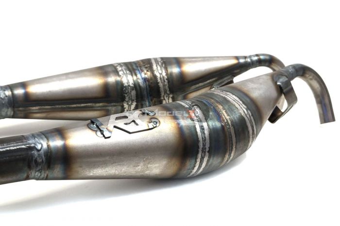 VRC Unsilenced TWIN "Bigbore" Side Exhausts Pipe 5SC/5T