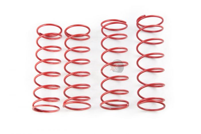 Area RC Hardened Shock Springs 2.8x8 / 2.8x9 - Red