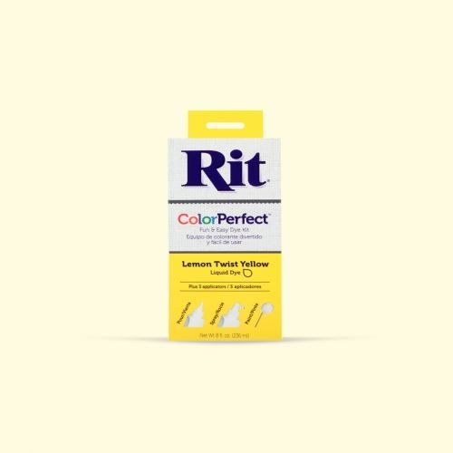 Rit Dye ColorPerfect Pre-Mixed Kit - Lemon Twist Yellow