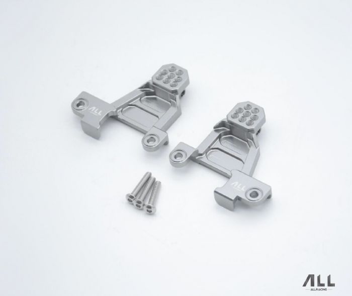 All Racing Traxxas TRX4 Alloy Rear Shock Towers - Titaium