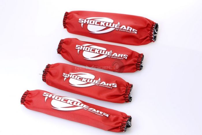 Outerwears Losi 5ive Shockwears (Set of 4) - Red