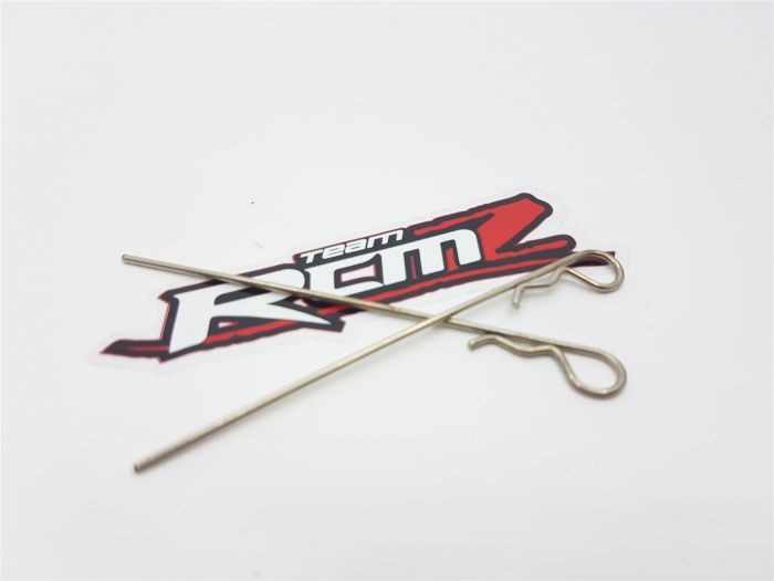 Largescale Body Clips / R-Clips for KMX2, Losi 5ive-T 37mm