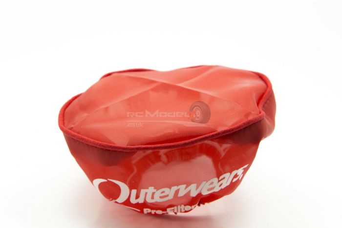 Outerwears for Losi 5ive Stock Filter & TGN Short Stack Uni Filter - Red