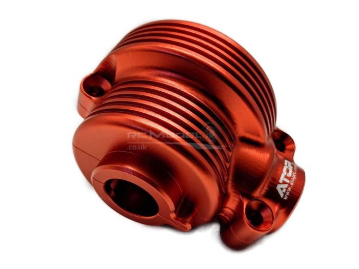 Atop RC DBXL Alloy Diff Casings - Red