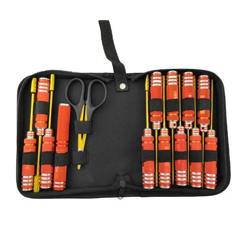 HDT 14pc Tool Bag Set Orange