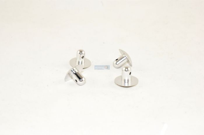 Alloy Under Guard Body Pins Silver