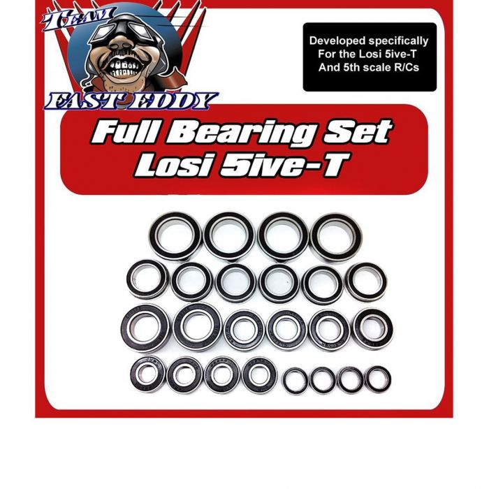 Fast Eddy Losi 5ive-T Full Replacement Bearing Set