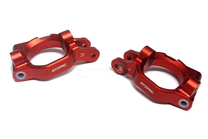 ATOP Alloy Front Hub Carriers Red