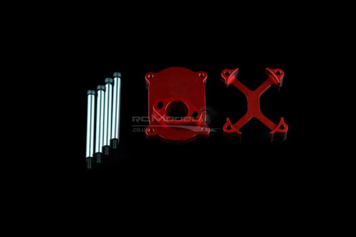 Area RC Hi Flow Air Filter (Without Element) Red