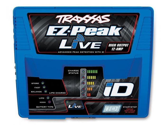 Traxxas EZ-Peak Live 12amp Bluetooth iD Charger/Battery Combo
