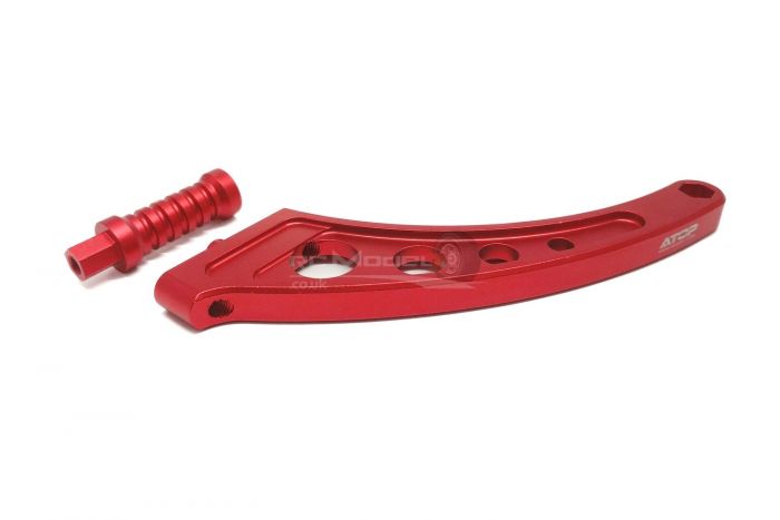 Atop RC Rear Chassis Brace for the DBXL - Red