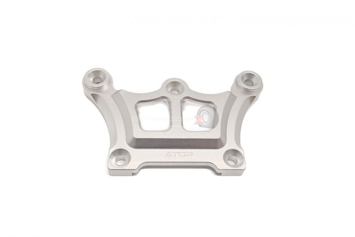 ATOP RC DBXL Front Top Chassis Brace - Silver