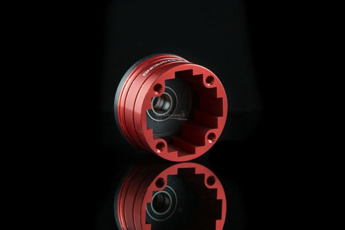FID Racing 5ive-T KM X2 Diff Case with Bearing - RED
