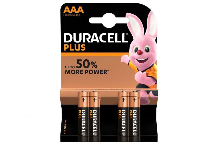 Duracell Simply AAA 1.5v Power Battery Pack Alkaline MN2400