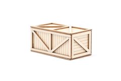 HDT 1/18 Scale Wooden Box Decoration for RC Crawler