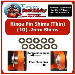 Team FastEddy Hinge Pin Shim Set Thin Set  (0.2mm)