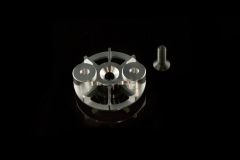 GTB Racing Cooling Clutch Plate/Shoe Holder Silver