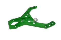 Rovan Baja CNC Alloy Front Upper Connecting Plate Green