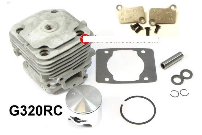 Zenoah G320RC 4-Bolt Top End Kit 38mm 31.8cc 967319401 (Bartolone Modified for +2mm Stroker Crankshaft)