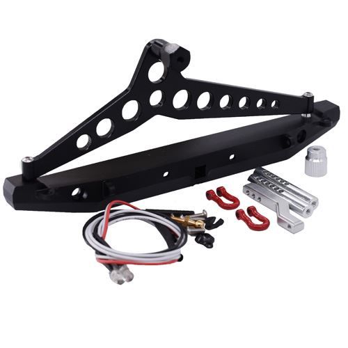 Aluminum Rear Bumper with Light Set for (TRX-4)