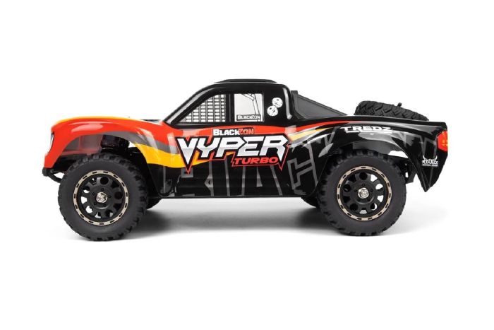 BlackZon Vyper SC Turbo 1/16 4WD 2S Brushless - Red/Orange