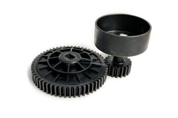 "Steel" Spur Gear & Clutch Bell Gear Set ( High Speed 19/55)