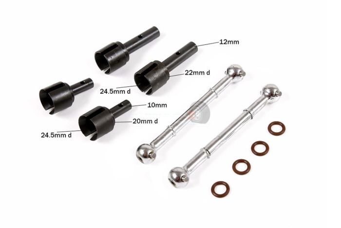 Rovan Upgrade Driveshaft Set & Ready built diff