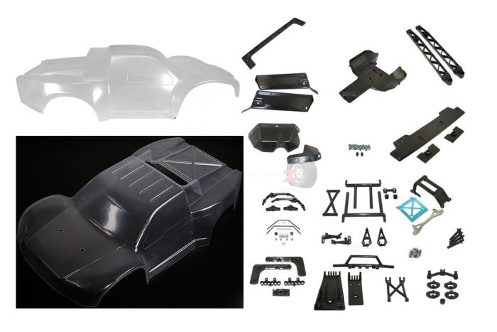 KM Buggy To Truck Kit - GT Clear