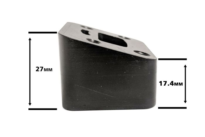 Team RCMZ Angled Isolator block