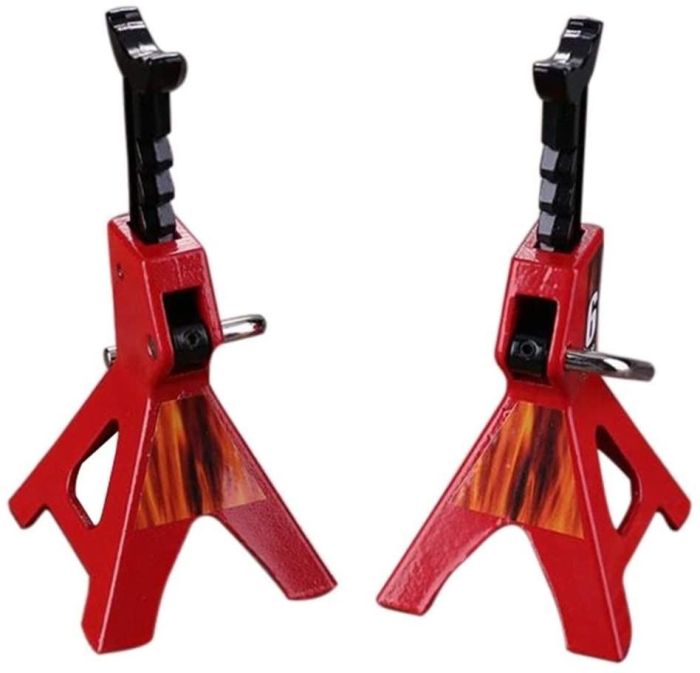 Scale 6 Ton Adjustable Height Metal Jack Stand