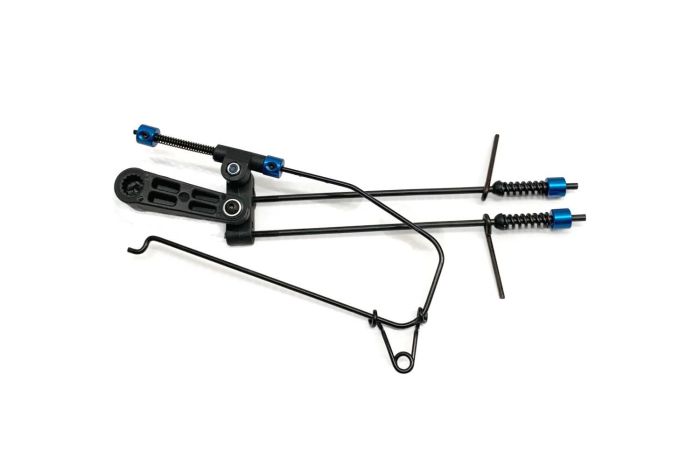 30 DNB Throttle & brake linkage Blue