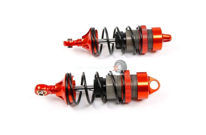 Rovan F5 CNC Alloy Shock Absorbers Pair - Red