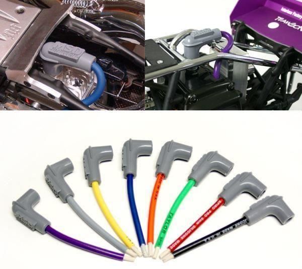 Craftwerks MSD HP Spark Plug Wire Blue