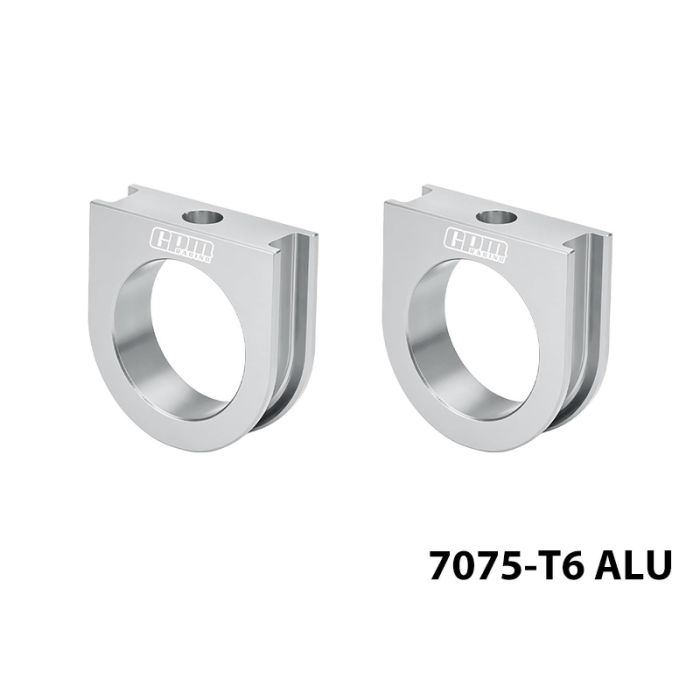 GPM Alloy 7075 Center Differential Bearing Carrier For LOSI 1/5 5IVE-TE 3.0 Silver