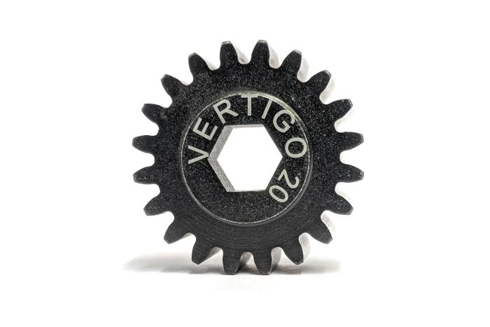 Pinion for Vertigo Hex Drive Clutch Bell for HPI Baja 20t