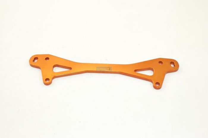 Baja Buggy 'Stock' Alloy Rear Shock Brace - Orange (1pc)