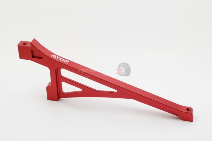 Atop RC Front Chassis Brace - Red