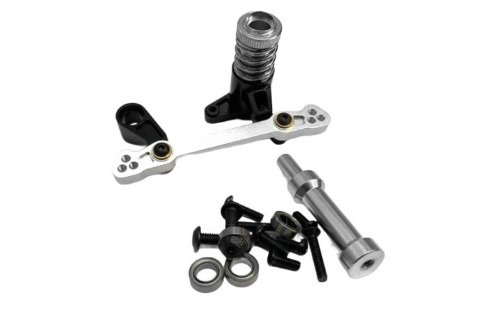 MadMax Alloy Steering Assembly/ servo Saver for HPI 1/8 Savage series
