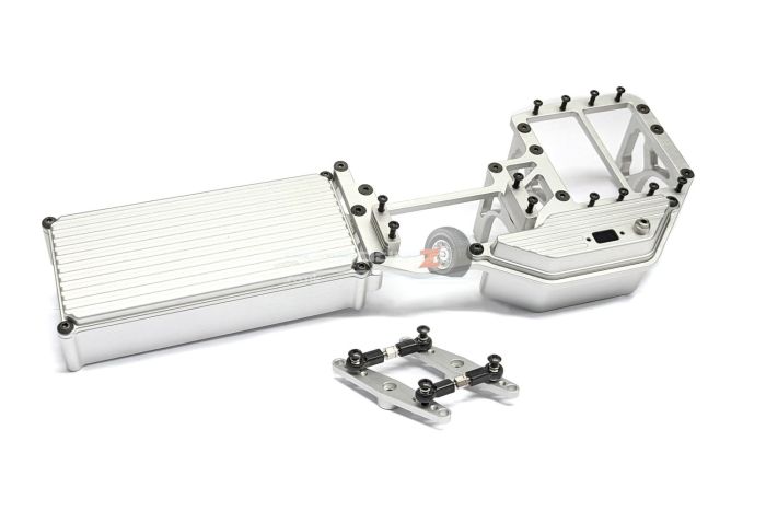 ATOP Dual Servo Radio Tray 0236 Silver