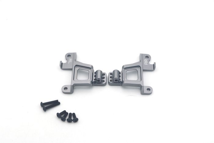 Atop RC Traxxas TRX-4 Alloy Rear Shock Towers - Titanium