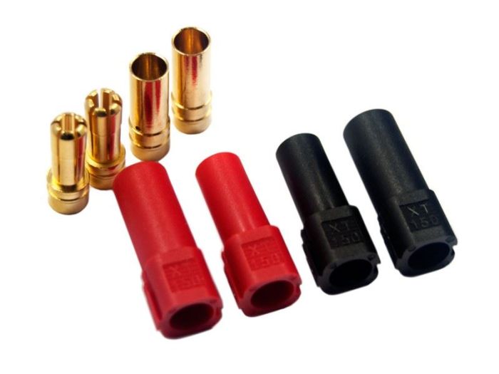 XT150 - Connectors Pair ( Red + Black )